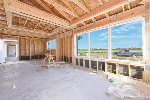 miscellaneous room featuring plenty of natural light