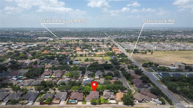 2009 E 29th St, Mission, TX 78574 - aerial view of property and surrounding area featuring nearby suburban area
