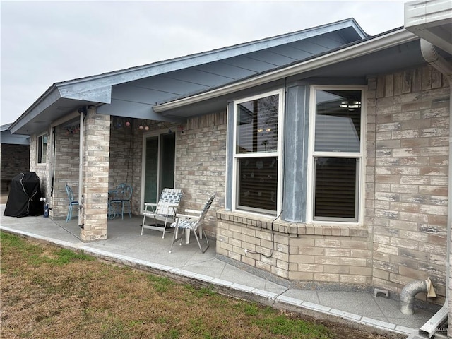 exterior space featuring a patio