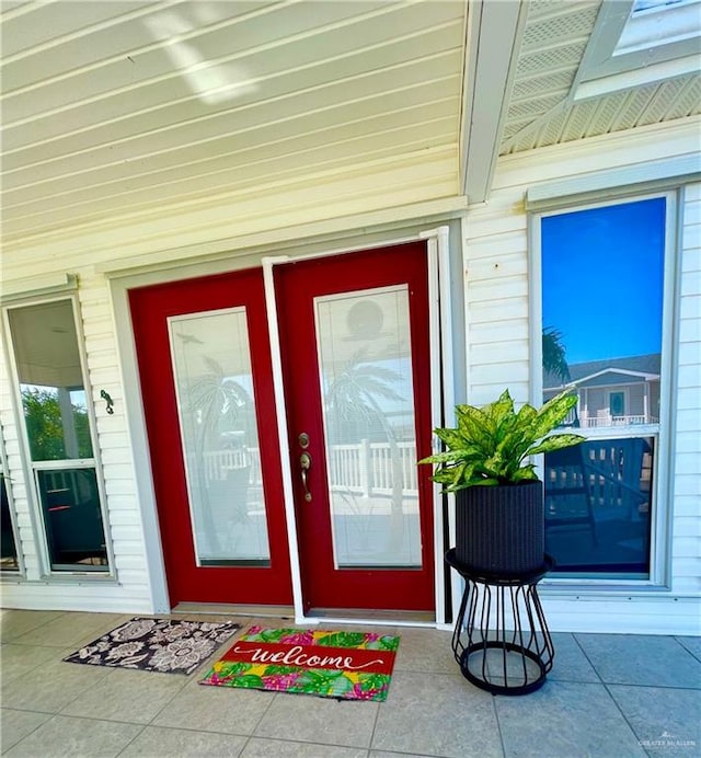 view of property entrance