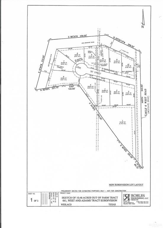 1701 W Oak Ct W, Weslaco TX, 78596 land for sale