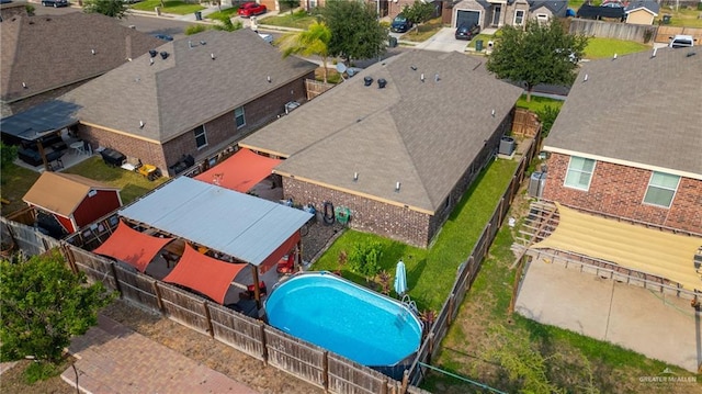 512 S Mina De Oro St, Mission, TX 78572 - aerial view of residential area