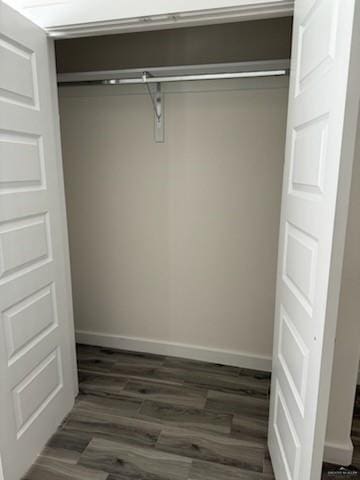 view of closet