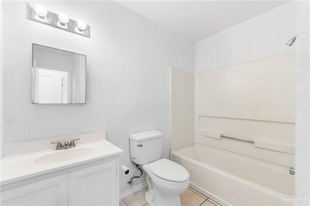 8907 Other, San Antonio, TX 78242 - full bathroom featuring vanity, toilet, tile patterned flooring, and shower / washtub combination