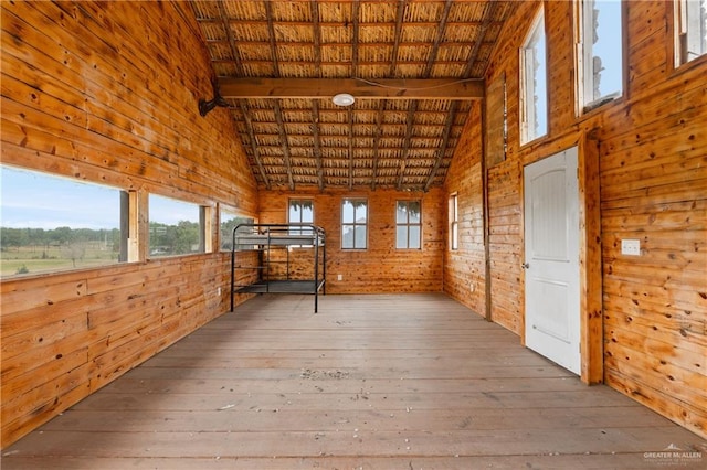 view of horse barn