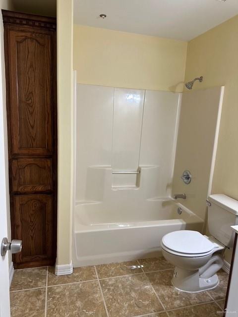 1502 W Kennedy Ave, Alton, TX 78573 - full bathroom with toilet, bathtub / shower combination, and tile patterned flooring