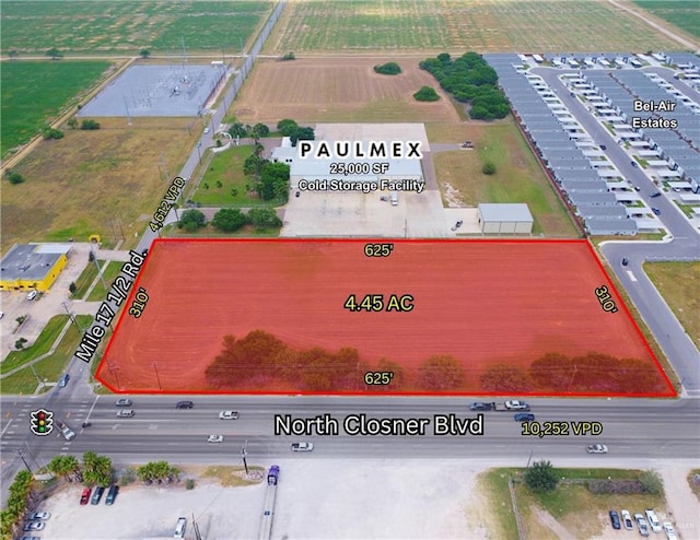 215 W Mile 17 1/2 Rd, Edinburg TX, 78541 land for sale