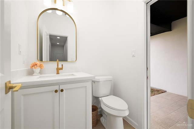 1920 Lime St, San Juan, TX 78589 - bathroom featuring toilet and vanity