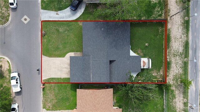 813 W 13th St, San Juan, TX 78589 - view of property location featuring property parcel outlined