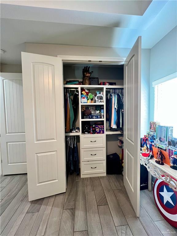 view of closet