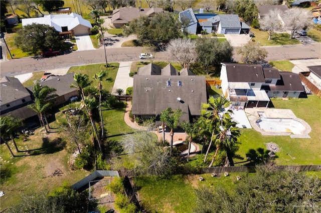 2702 Lazy Lake Dr, Harlingen, TX 78550 - aerial perspective of suburban area