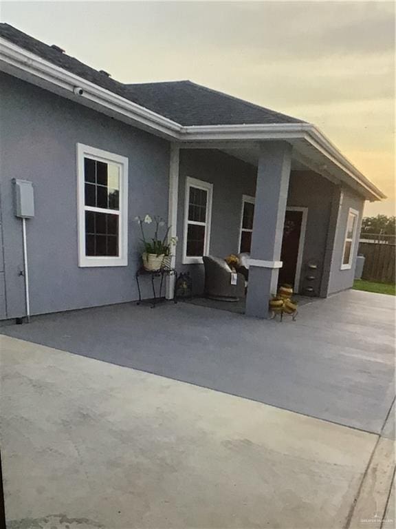 3403 Adare St, Weslaco, TX 78599 - back of house with a patio area and stucco siding