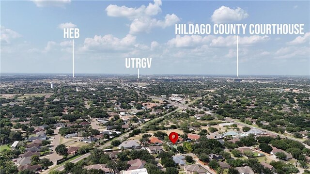 1717 Edward Dr, Edinburg, TX 78539 - aerial view