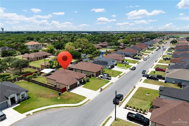 109 Aaron St, Mercedes, TX 78570 - aerial perspective of suburban area
