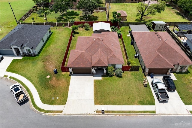 109 Aaron St, Mercedes, TX 78570 - aerial view of property and surrounding area