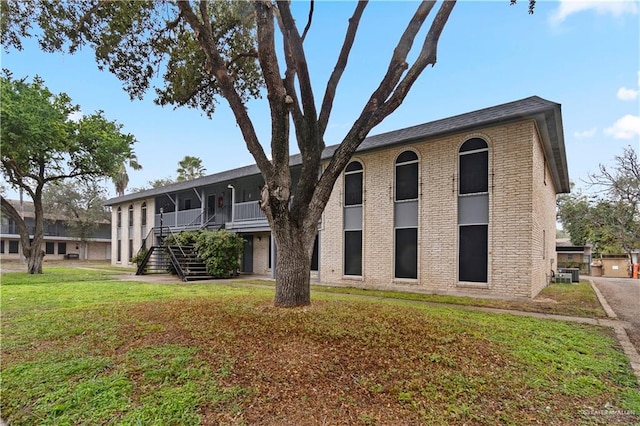 view of property with cooling unit