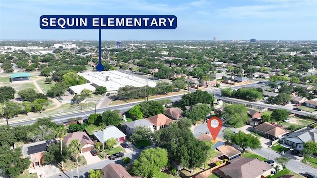 birds eye view of property featuring a residential view