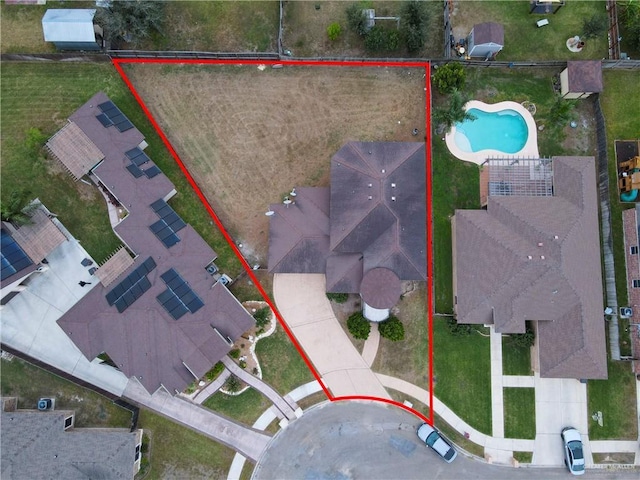 3218 Lerma Dr, Edinburg, TX 78539 - view of property location featuring property parcel outlined