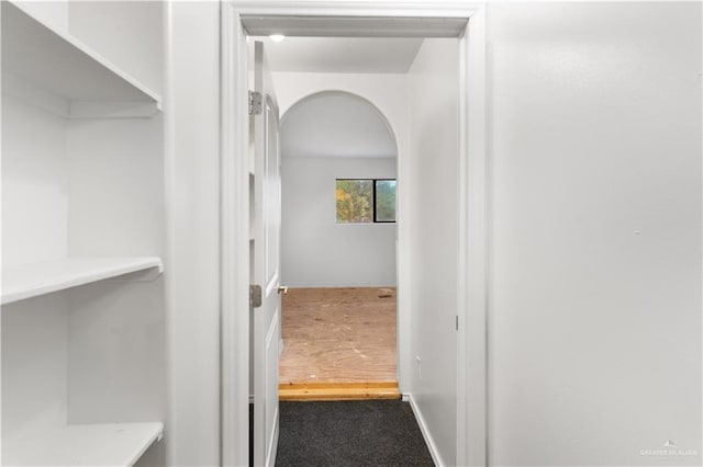 2408 River Oaks Ln, Edinburg, TX 78539 - hallway with arched walkways