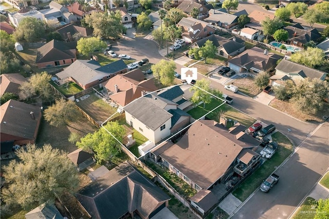 2408 River Oaks Ln, Edinburg, TX 78539 - aerial view of property's location featuring nearby suburban area