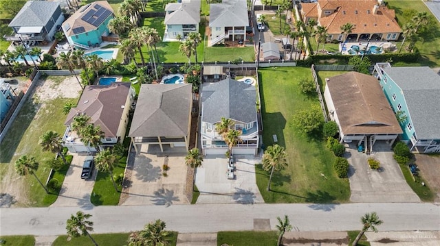 210 W Oleander St Unit B, South Padre Island, TX 78597 - aerial overview of property's location with nearby suburban area