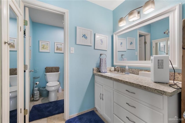 210 W Oleander St Unit B, South Padre Island, TX 78597 - bathroom featuring toilet and vanity