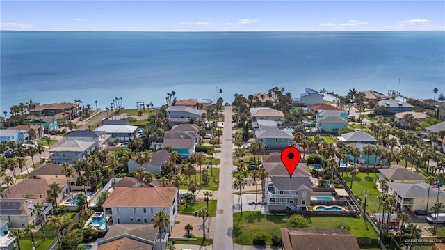 210 W Oleander St Unit B, South Padre Island, TX 78597 - view of property location featuring nearby suburban area and a nearby body of water