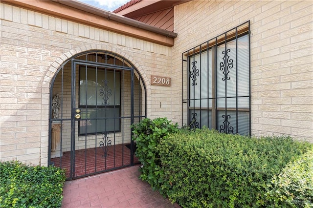 view of entrance to property