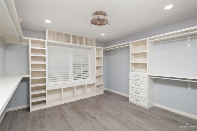 106 E Ithaca Ave, Mcallen, TX 78501 - spacious closet featuring wood finished floors