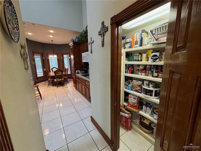 view of pantry