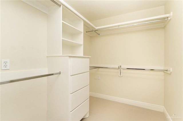 5501 N 8th St, Mcallen, TX 78504 - walk in closet with light tile patterned floors