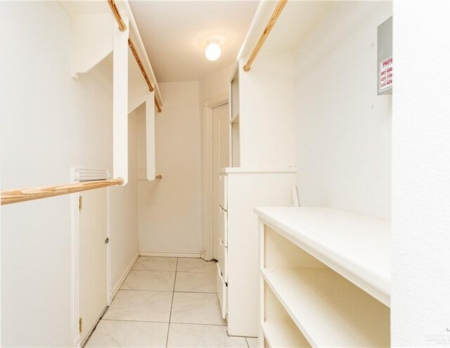 5501 N 8th St, Mcallen, TX 78504 - spacious closet featuring marble finish floor