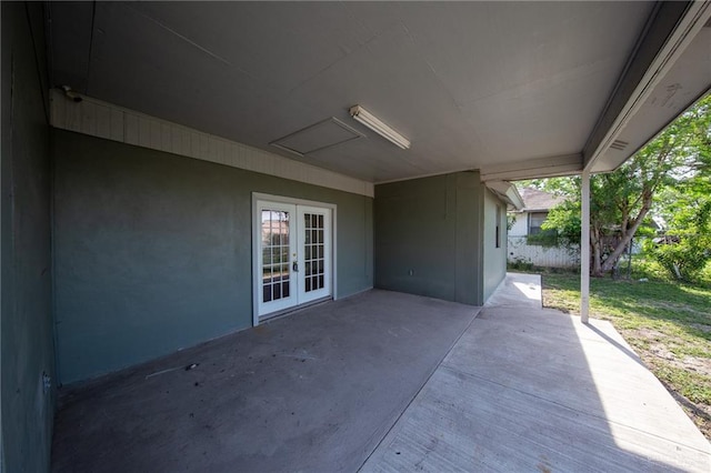 201 E Durango Dr, Pharr, TX 78577 - view of patio with french doors