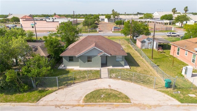 201 E Durango Dr, Pharr, TX 78577 - bird's eye view with a residential view