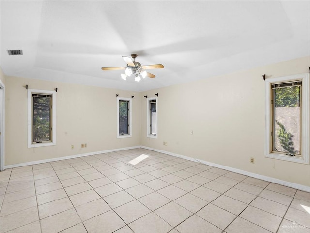 1502 Betty Dr, Mission, TX 78572 - spare room with a ceiling fan and light tile patterned flooring