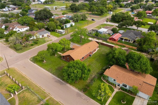 birds eye view of property featuring a residential view