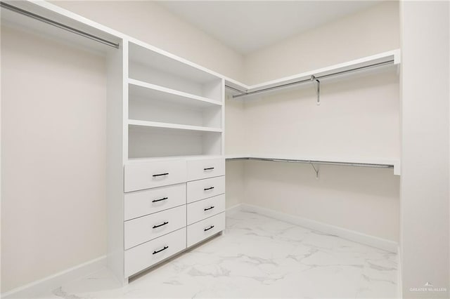 1008 N Buxton Ave, Edinburg, TX 78541 - spacious closet featuring light marble finish flooring
