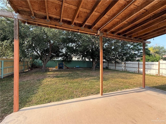 1341 Kokopelli Dr, Edinburg, TX 78541 - view of yard featuring a patio area