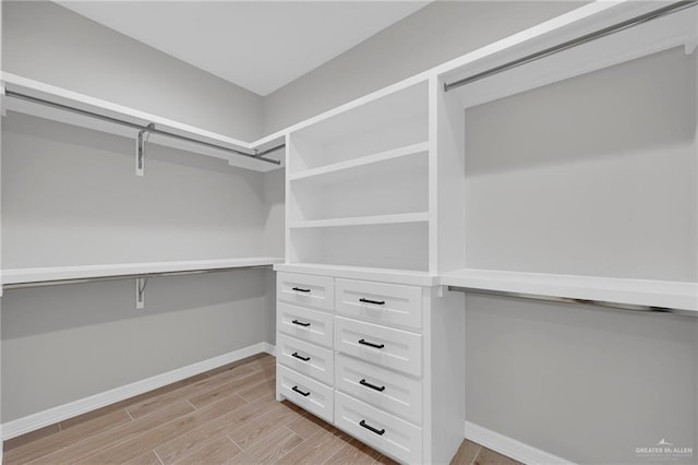 2427 Summer Breeze St, Mission, TX 78572 - walk in closet featuring light wood-type flooring