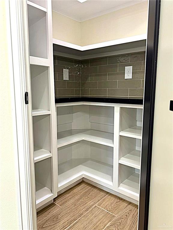 view of pantry