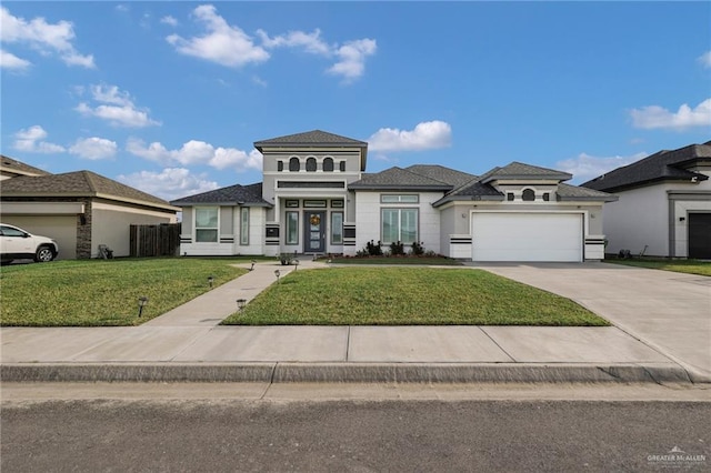 6073 Surrey Ln, Brownsville, TX 78526 - prairie-style house with driveway and an attached garage
