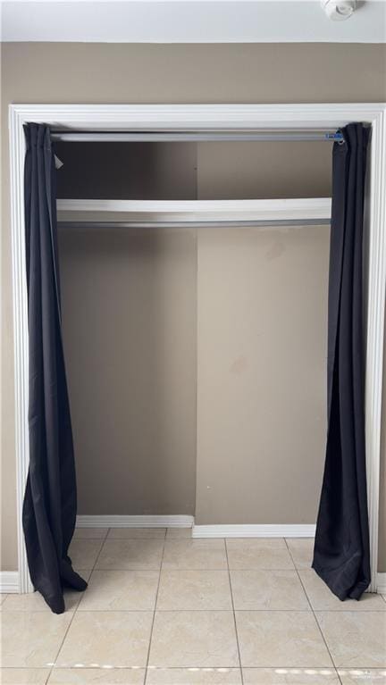 view of closet