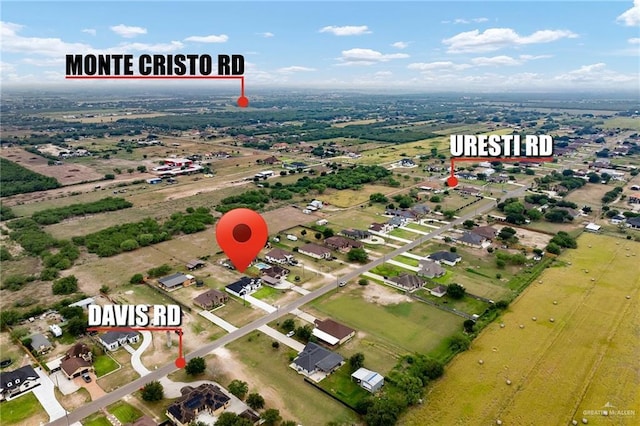 15439 E Davis Rd, Edinburg, TX 78542 - aerial view of property's location