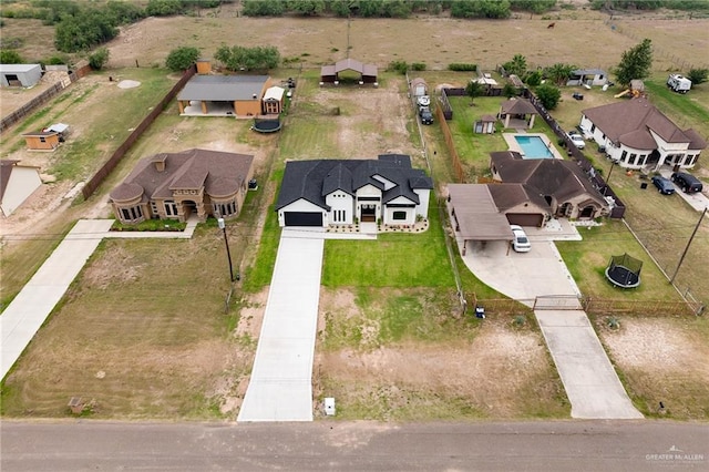 15439 E Davis Rd, Edinburg, TX 78542 - aerial perspective of suburban area