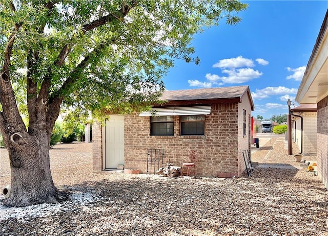 view of side of property