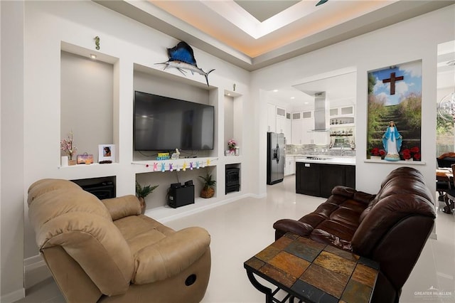 view of living room