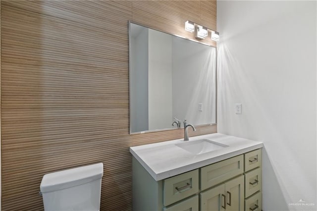 1214 N Lincoln Ave, San Juan, TX 78589 - half bathroom with vanity and toilet