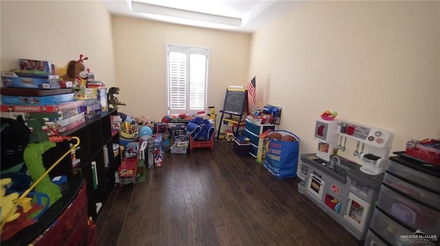 2216 N 48th St, Mcallen, TX 78501 - playroom featuring hardwood / wood-style floors