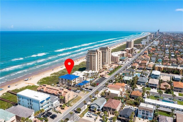 4616 Gulf Blvd S, Unit South, South Padre Island, TX 78597 - aerial view of expansive coastline