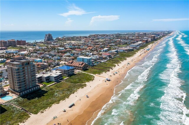 4616 Gulf Blvd S, Unit South, South Padre Island, TX 78597 - aerial view of expansive beach